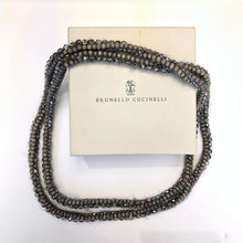 Load image into Gallery viewer, BRUNELLO CUCINELLI Wool Beadwork Wrap Necklace