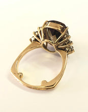 Load image into Gallery viewer, Andalusite &amp; Diamond Ring 18k Gold FINE JEWELRY