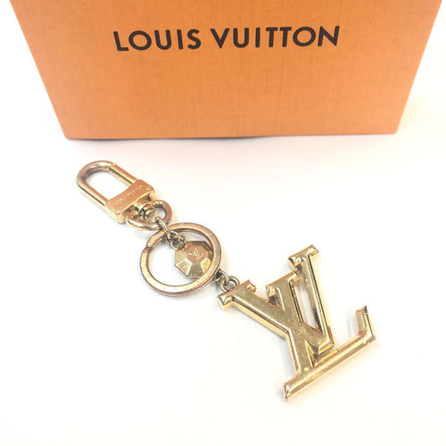 LOUIS VUITTON Logo Key Chain