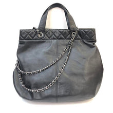 Load image into Gallery viewer, CHANEL Lambskin Quilted Dual Chain Travel Bag