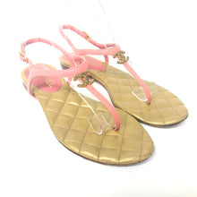 Load image into Gallery viewer, CHANEL T-strap Quilted Sandal