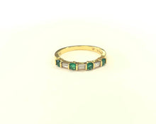 Load image into Gallery viewer, Tiffany &amp; Co. Diamond &amp; Emerald Ring FINE JEWELRY